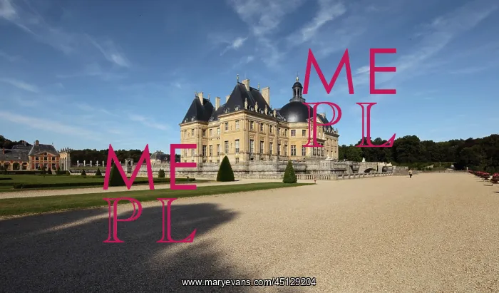 : Chateau de Vaux-le-Vicomte, Maincy, Seine-et-Marne, France : Chateau de Vaux-le-Vicomte, Maincy, Seine-et-Marne, France