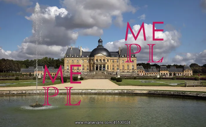 : Chateau de Vaux-le-Vicomte, Maincy, Seine-et-Marne, France : Chateau de Vaux-le-Vicomte, Maincy, Seine-et-Marne, France