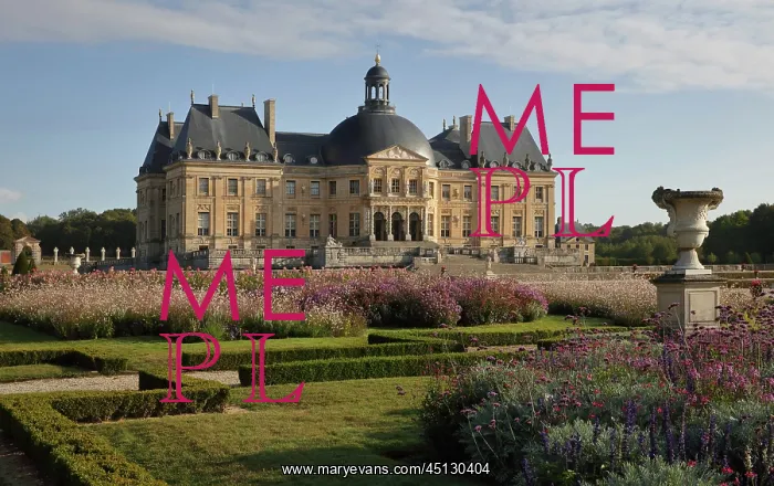 : Chateau de Vaux-le-Vicomte, Maincy, Seine-et-Marne, France : Chateau de Vaux-le-Vicomte, Maincy, Seine-et-Marne, France