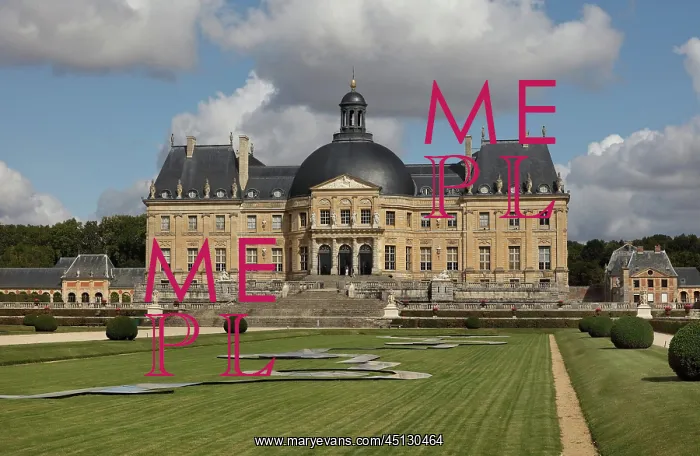 : Chateau de Vaux-le-Vicomte, Maincy, Seine-et-Marne, France : Chateau de Vaux-le-Vicomte, Maincy, Seine-et-Marne, France