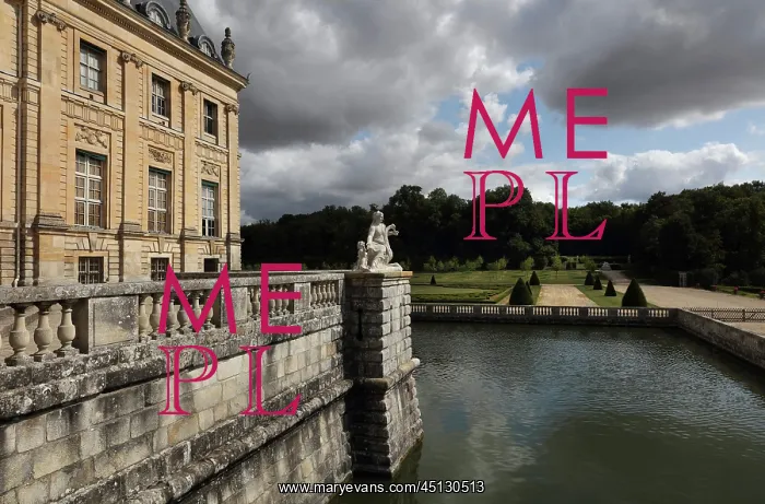 : Chateau de Vaux-le-Vicomte, Maincy, Seine-et-Marne, France : Chateau de Vaux-le-Vicomte, Maincy, Seine-et-Marne, France