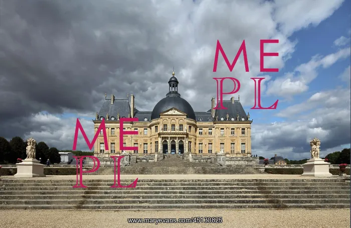 : Chateau de Vaux-le-Vicomte, Maincy, Seine-et-Marne, France : Chateau de Vaux-le-Vicomte, Maincy, Seine-et-Marne, France