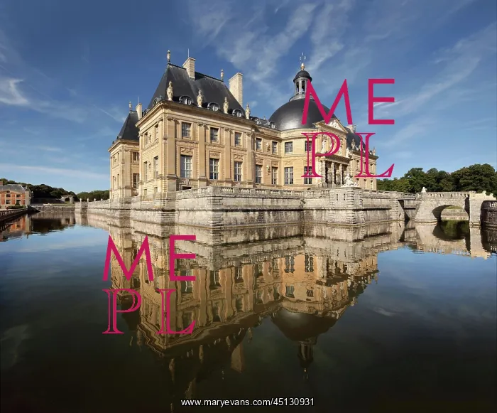 : Chateau de Vaux-le-Vicomte, Maincy, Seine-et-Marne, France : Chateau de Vaux-le-Vicomte, Maincy, Seine-et-Marne, France