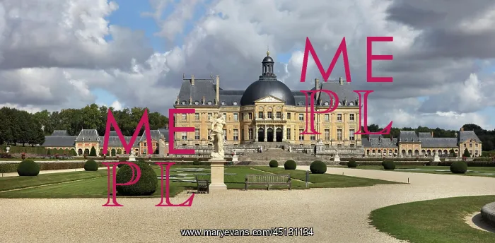 : Chateau de Vaux-le-Vicomte, Maincy, Seine-et-Marne, France : Chateau de Vaux-le-Vicomte, Maincy, Seine-et-Marne, France