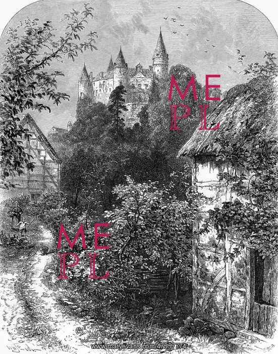 : Chateau de Veves, 1875 : Chateau de Veves, 1875