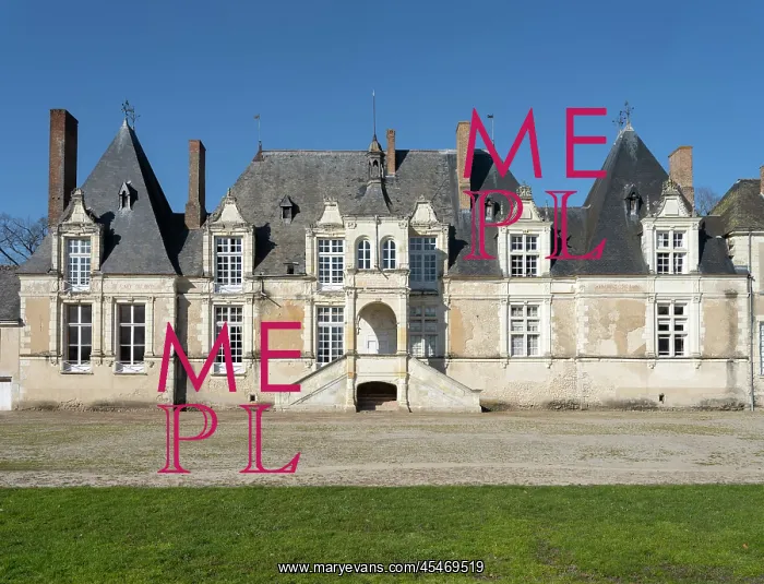 : Chateau de Villesavin, Tour-en-Sologne, Loir-et-Cher, France : Chateau de Villesavin, Tour-en-Sologne, Loir-et-Cher, France