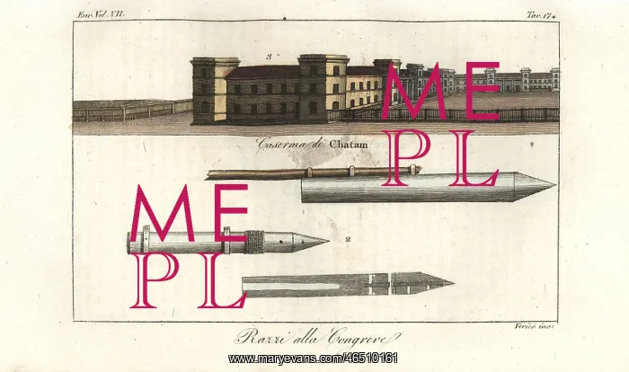: Chatham naval barracks and William Congreve's rockets : Chatham naval barracks and William Congreve's rockets