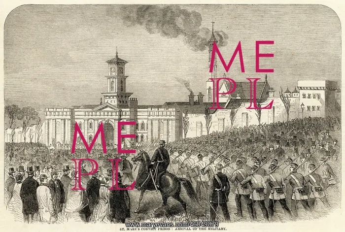 : Chatham Prison Riots - Arrival of the Military : Chatham Prison Riots - Arrival of the Military