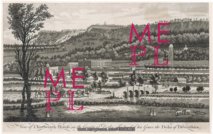 : CHATSWORTH HOUSE C18TH : CHATSWORTH HOUSE C18TH