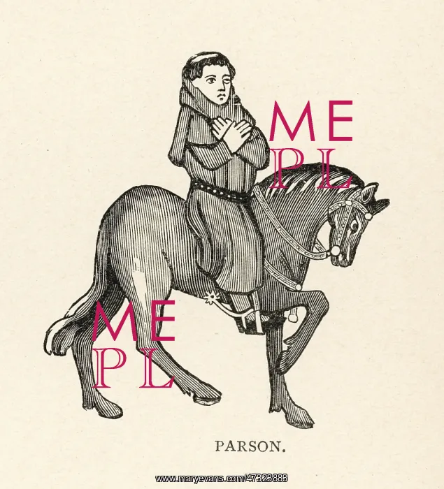 : CHAUCER, THE PARSON : CHAUCER, THE PARSON