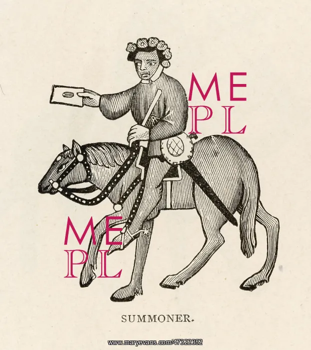 : CHAUCER, THE SUMMONER : CHAUCER, THE SUMMONER
