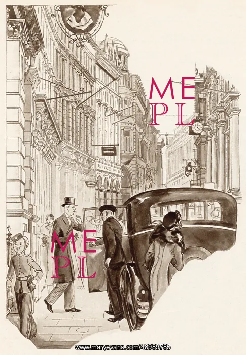 : Chauffeur opening a car door 1933 : Chauffeur opening a car door 1933
