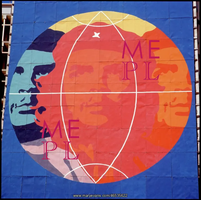 : CHE GUEVARA PLACARD 1983 : CHE GUEVARA PLACARD 1983
