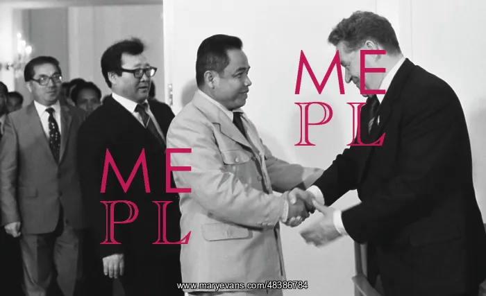 : Chea Simom visiting USSR : Chea Simom visiting USSR