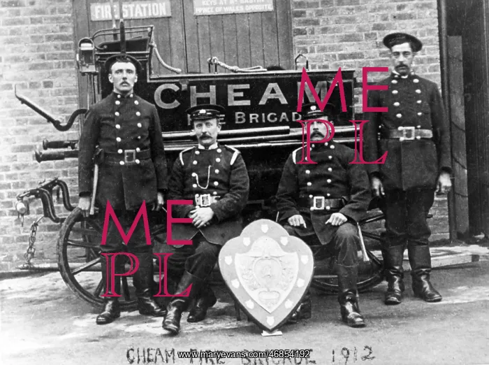 : Cheam Borough Fire Brigade, Surrey : Cheam Borough Fire Brigade, Surrey