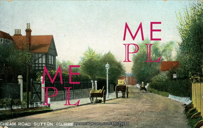 : Cheam Road, Sutton, Surrey : Cheam Road, Sutton, Surrey