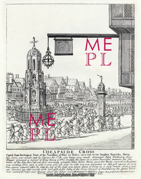 : Cheapside Cross : Cheapside Cross