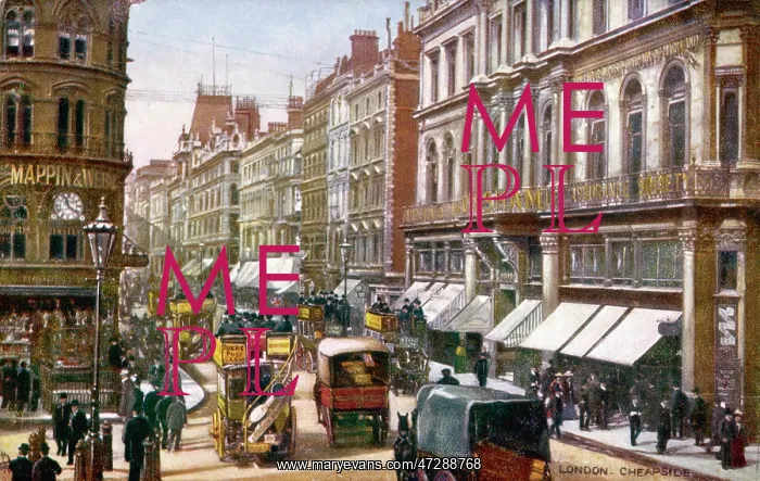 : CHEAPSIDE / LONDON C1900 : CHEAPSIDE / LONDON C1900