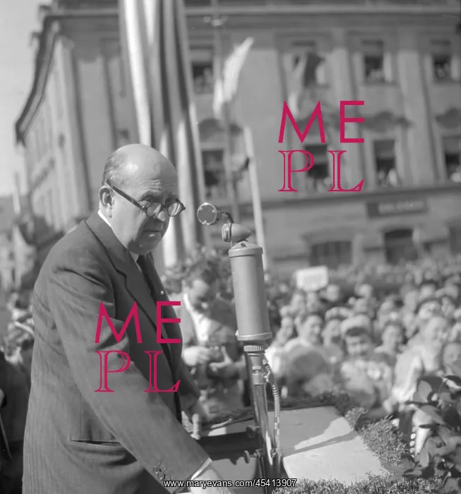 : Cheb - liberation celebration - Jan Masaryk : Cheb - liberation celebration - Jan Masaryk