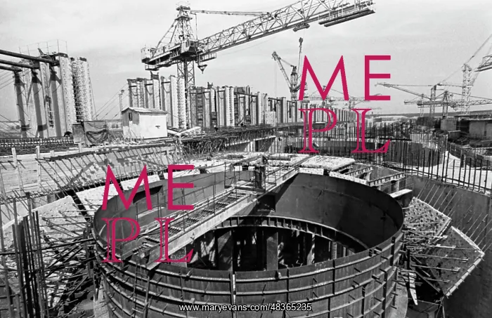 : Cheboksary Power Plant under construction : Cheboksary Power Plant under construction