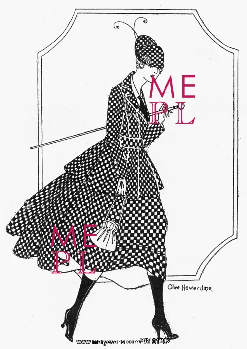 : Check Burberry suit, 1916 : Check Burberry suit, 1916
