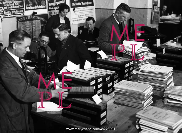 : Checking the electoral list for the Reichstag election 1 : Checking the electoral list for the Reichstag election 1