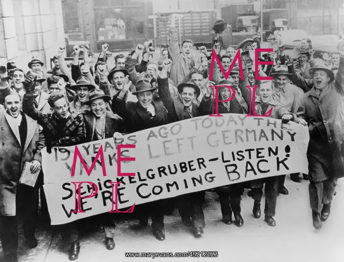 : Cheering American men ready to go to war. ? : Cheering American men ready to go to war. ?