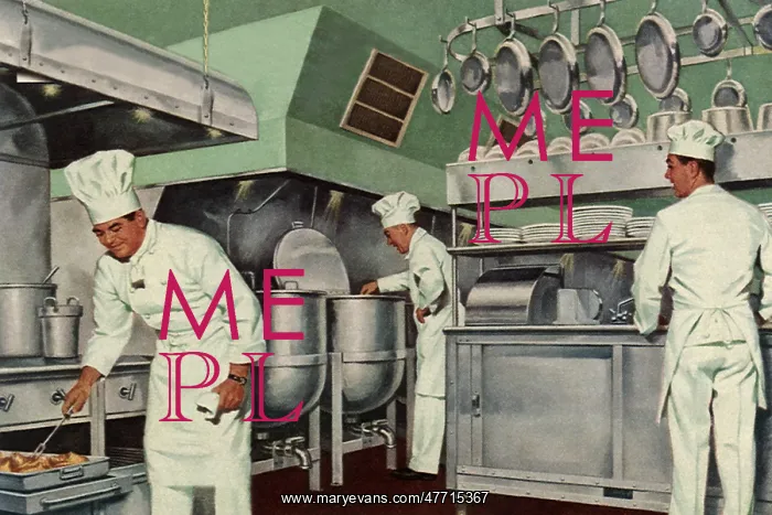 : Chefs Work in Kitchen : Chefs Work in Kitchen