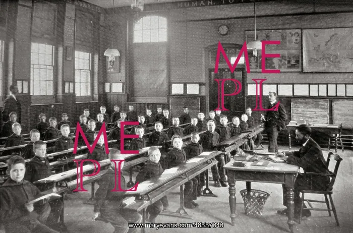 : Chelmsford Industrial School - Classroom : Chelmsford Industrial School - Classroom