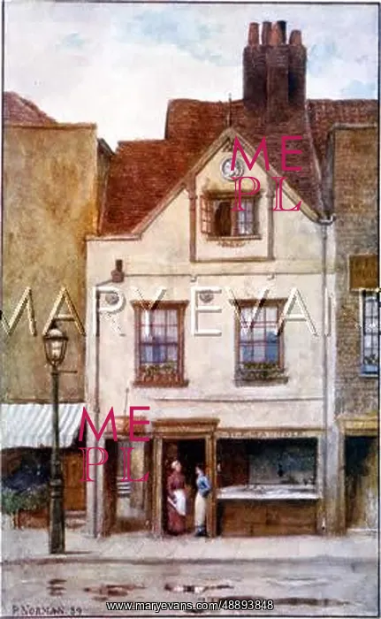 : CHELSEA / CHEYNE WALK 1887 : CHELSEA / CHEYNE WALK 1887