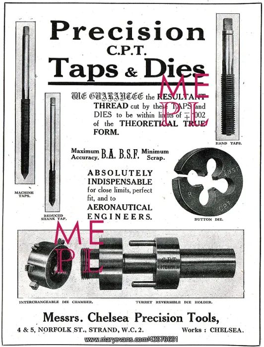 : Chelsea Precision Tools - Precision Toolmakers : Chelsea Precision Tools - Precision Toolmakers