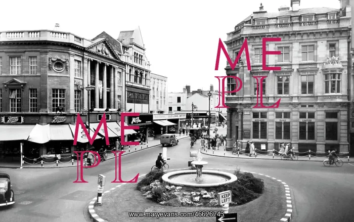  : Cheltenham, the Centre c1960