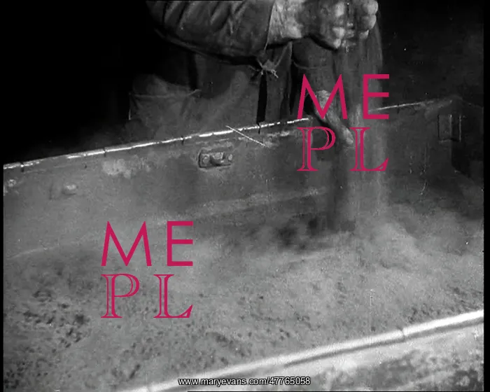 : Chemical From Crushed Vinyls Being Gathered : Chemical From Crushed Vinyls Being Gathered