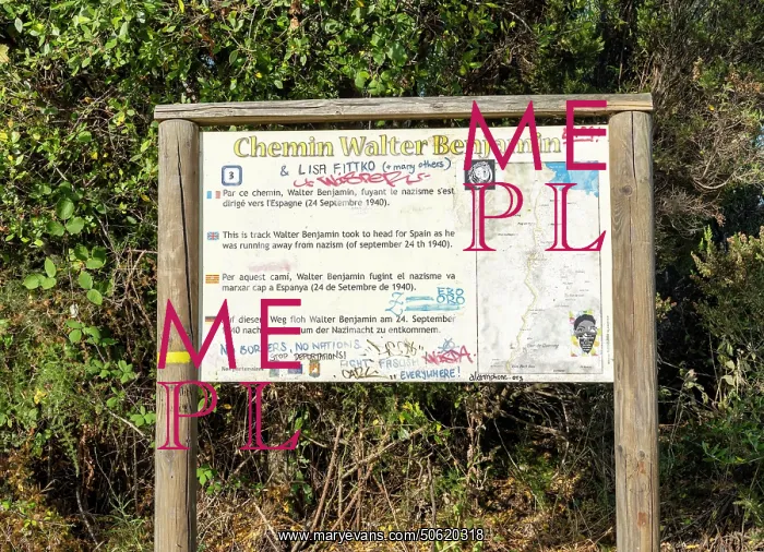: Chemin Walter Benjamin, Banyuls, Pyrenees-Orientales, France : Chemin Walter Benjamin, Banyuls, Pyrenees-Orientales, France