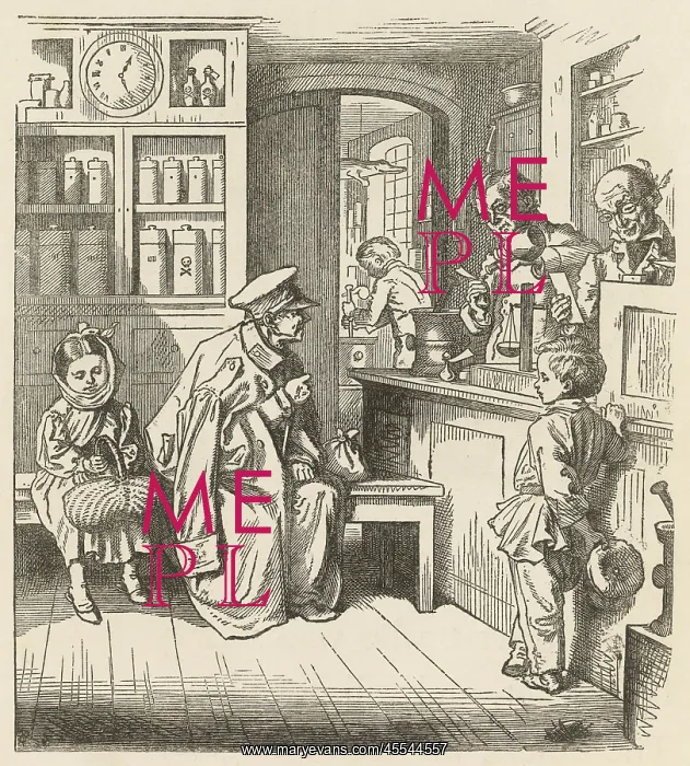: At the Chemist - 1870 : At the Chemist - 1870