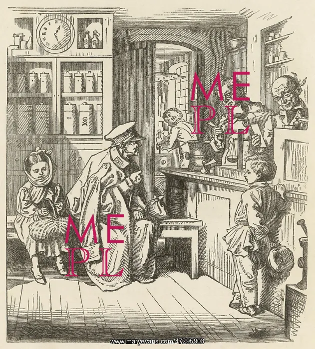 : At the Chemist - 1870 : At the Chemist - 1870