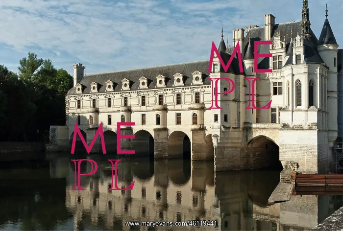 : Chenonceau Castle on the Loire River. Community : Chenonceau Castle on the Loire River. Community