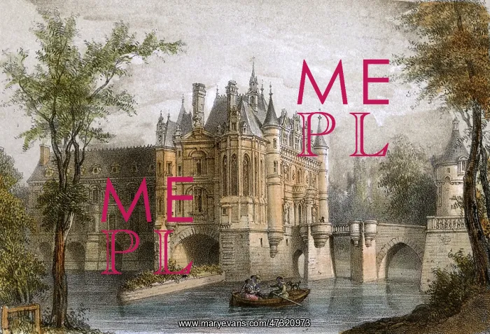  : CHENONCEAUX / CHATEAU 1850