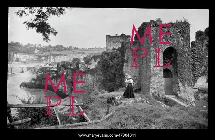: Chepstow Castle, Gwent, Wales : Chepstow Castle, Gwent, Wales