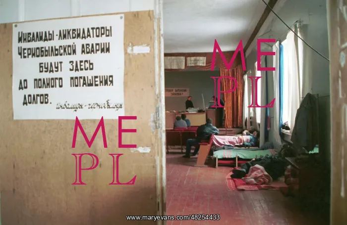 : Chernobyl disaster cleanup workers during hunger : Chernobyl disaster cleanup workers during hunger