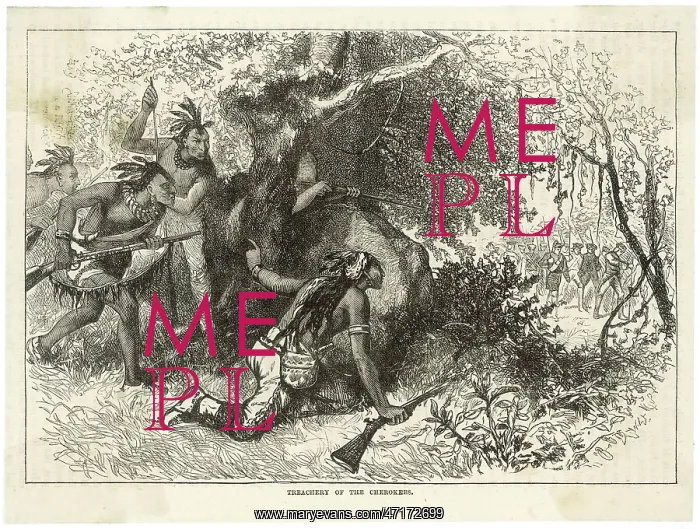 : Cherokees Attack British