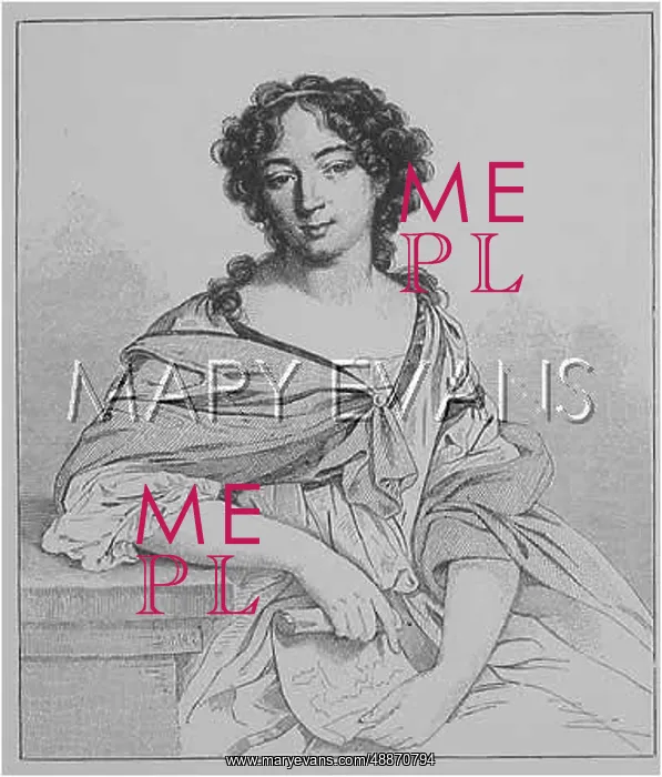  : CHERON. ELIZABETH SOPHIE CHERON - MME. LE HAY (1648 - 1711), French artist
