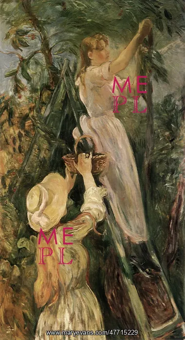  : The Cherry Tree, by Berthe Morisot