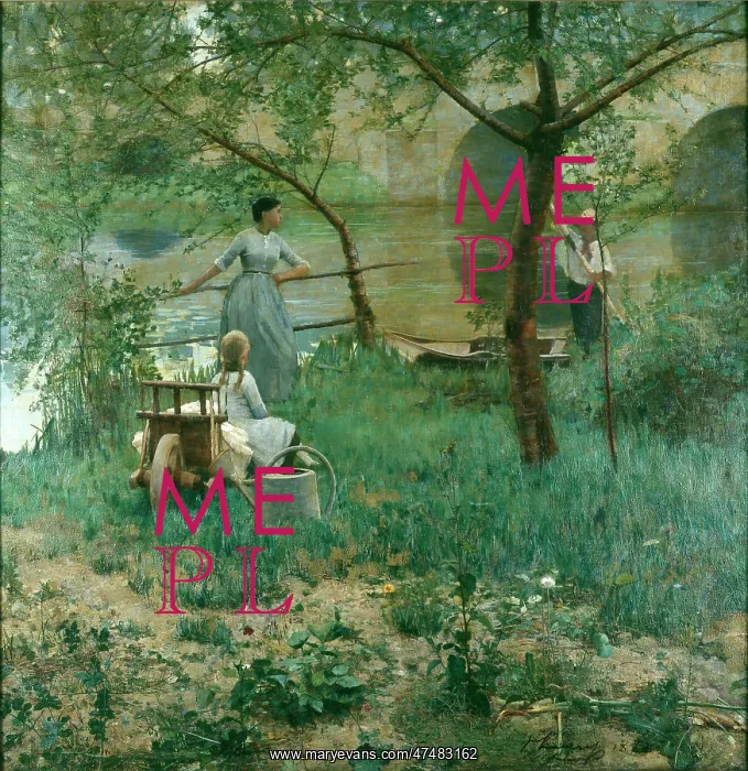 : Under the Cherry Tree ' by the river : Under the Cherry Tree ' by the river
