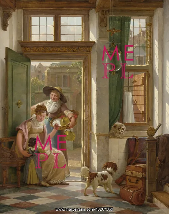: A Cherry Vendor at the Door : A Cherry Vendor at the Door