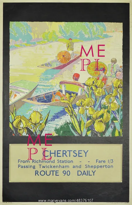 : Chertsey. A London Underground design by F Gregory Brown : Chertsey. A London Underground design by F Gregory Brown