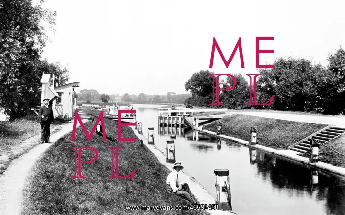  : Chertsey, the Lock 1904