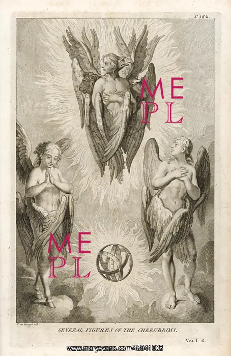 : THREE CHERUBIM : THREE CHERUBIM