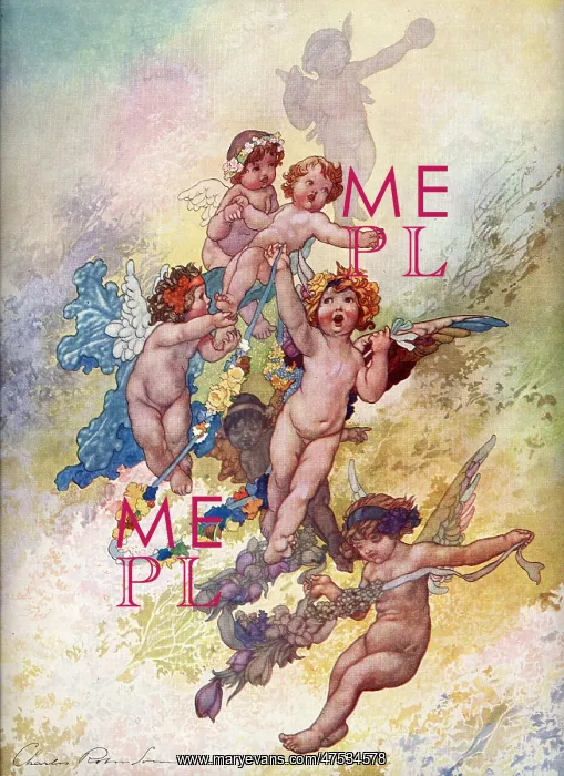 : Cherubs by Charles Robinson : Cherubs by Charles Robinson