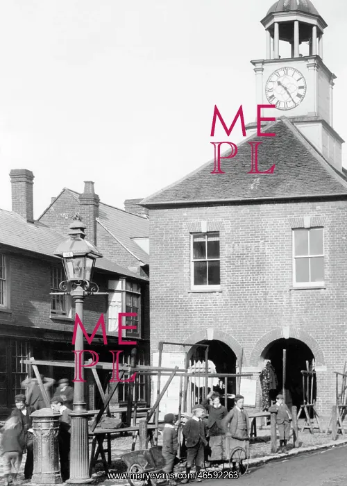 : Chesham, Town Hall 1897 : Chesham, Town Hall 1897
